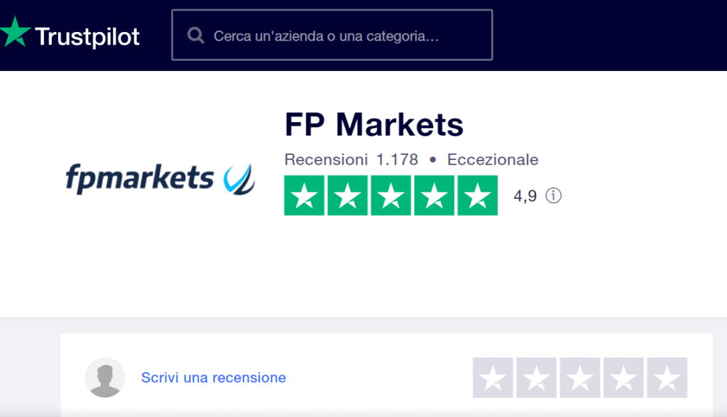 fp markets trustpilot