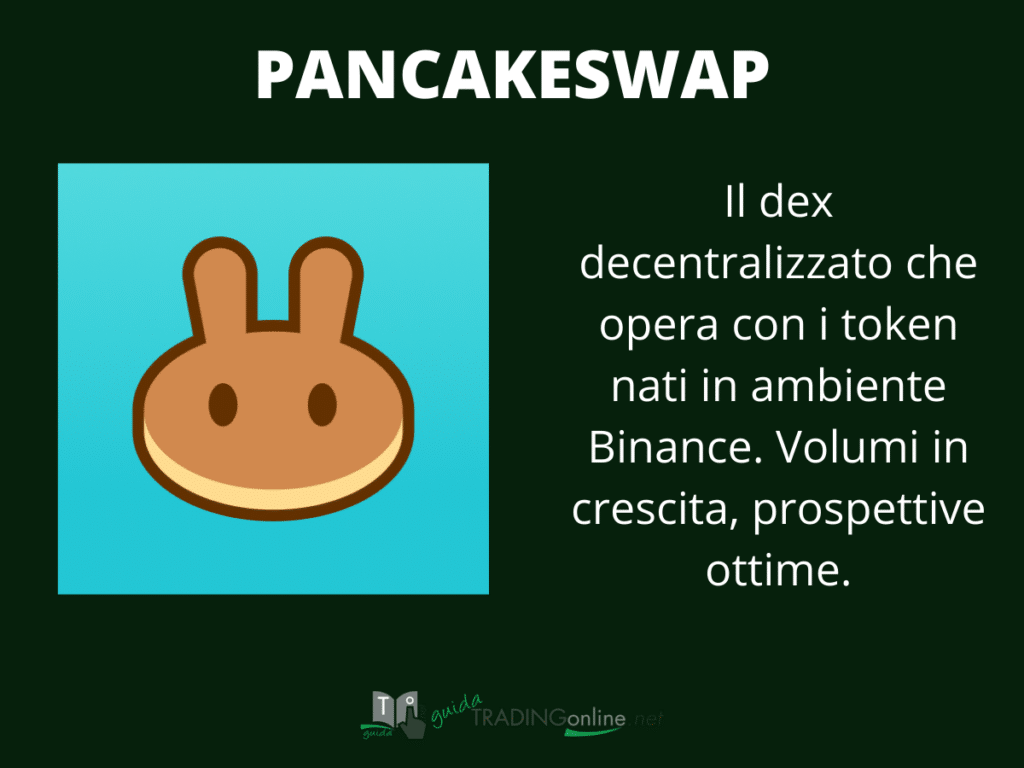 PancakeSwap - scheda riassuntiva - a cura di GuidaTradingOnline.com