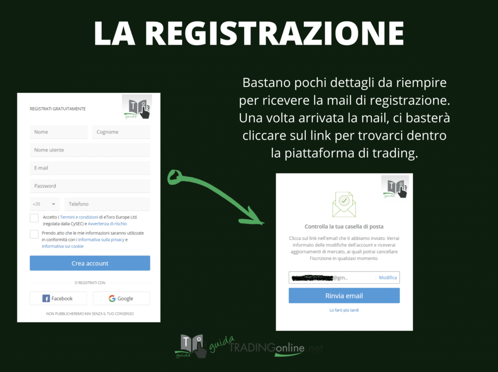 Registrazione eToro - a cura di GuidaTradingOnline.net