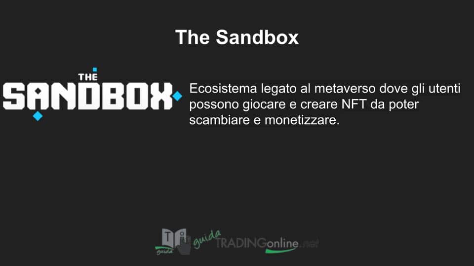 La scheda riassuntiva su The SandBox