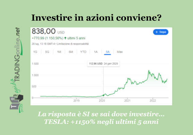 Investire in azioni conviene se sai in quali titoli operare