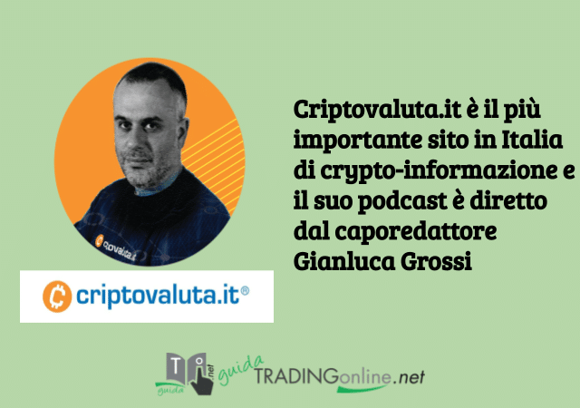 Gianluca Grossi è tra i principali esperti di crypto in Italia