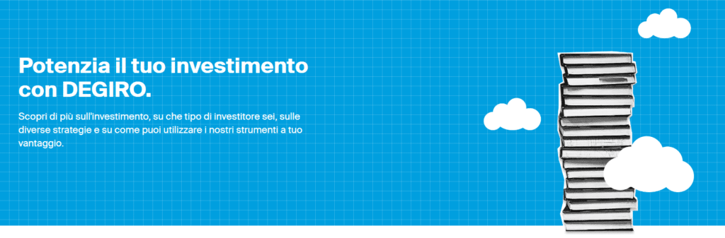 Sezione formativa di Degiro: l'ideale per imparare a fare previsioni