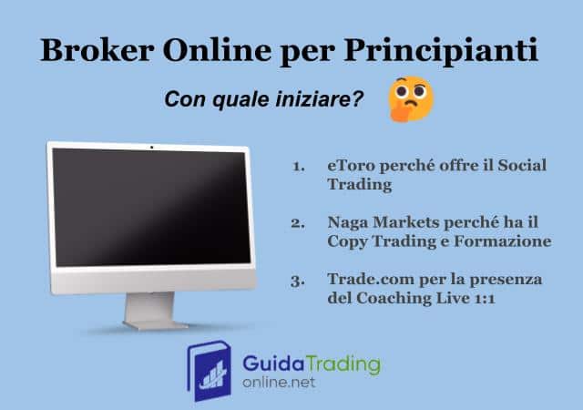 Quale broker online per principianti scegliere?