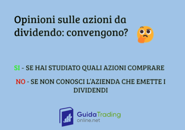 conviene investire in azioni da dividendo?