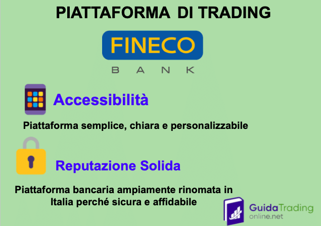Fineco: piattaforma bancaria che permette di fare trading online